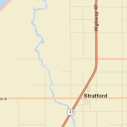 Stratford Street Map