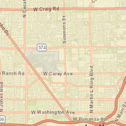 Las Vegas Street Map