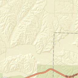 Rocky Comfort Arkansas Street Map