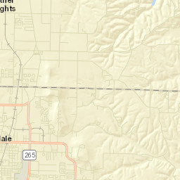 Springdale Arkansas Street Map