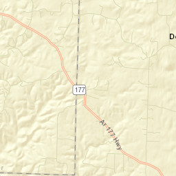 Rodney Arkansas Street Map