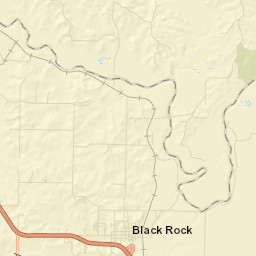 Black Rock Arkansas Street Map