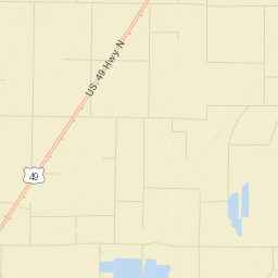 Halliday Arkansas Street Map