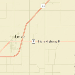 Senath Street Map