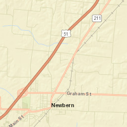 Templeton Tennessee Street Map