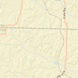 Vale Tennessee Street Map