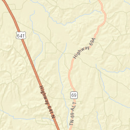Bain Tennessee Street Map