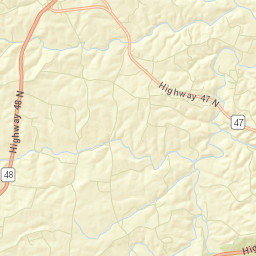 Belleview Tennessee Street Map