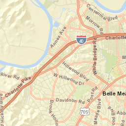 5952-6000 River Road, Nashville, TN Street Map