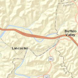 Sebowisha Tennessee Street Map