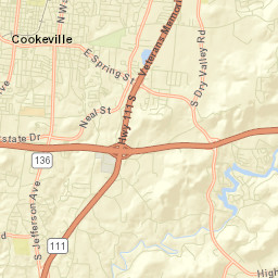 Wilhite Tennessee Street Map