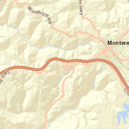 Standingstone Tennessee Street Map