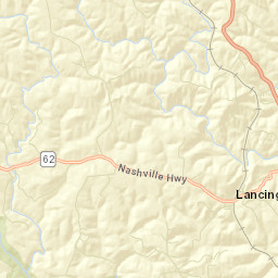 Lancing Tennessee Street Map