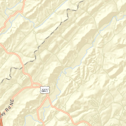 Twinville Tennessee Street Map