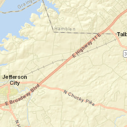 701-713 W Mountcastle St Jefferson City Street Map