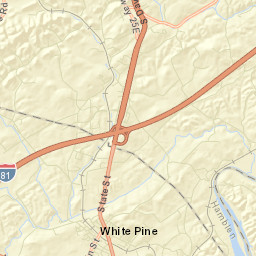 Witt Acres Tennessee Street Map