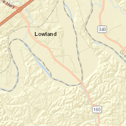 Susong Tennessee Street Map