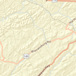 1685-1687 Hartman Road, Greeneville, TN Street Map