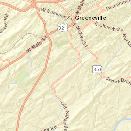 Westgate Tennessee Street Map