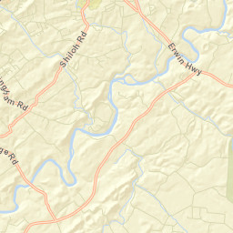 Water Fork Mill Tennessee Street Map