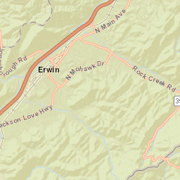 214-1517 Zane Whitson Drive, Cherokee National Forest Street Map