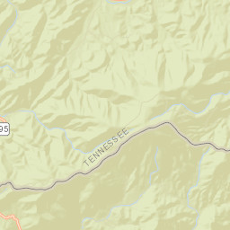 Pleasant Garden Tennessee Street Map