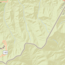 Sugar Hollow Tennessee Street Map