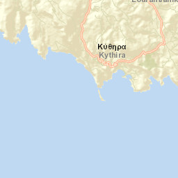 Kýthira Street Map