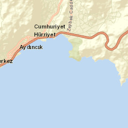 Aydıncık Street Map
