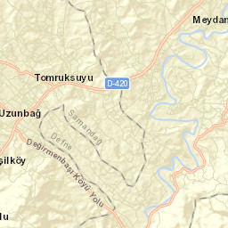 Uzunbağ Street Map