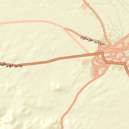 Abhar Street Map