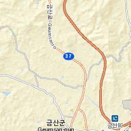 Geumsan-gun Street Map