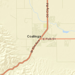Ora California Street Map