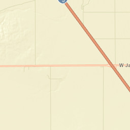 Turk California Street Map