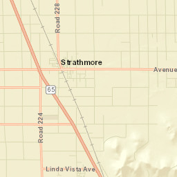 22980 Ave 200 Strathmore CA 93267 Street Map