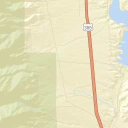 Haiwee California Street Map