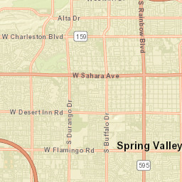 Spring Valley Street Map