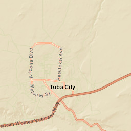 Moenkopi Arizona Street Map