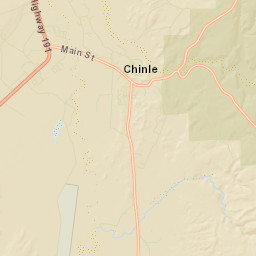 Chinle Arizona Street Map