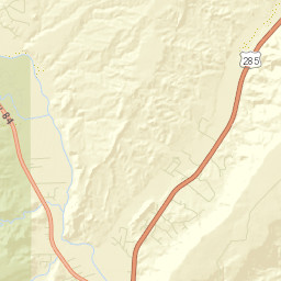 U.S. 84, Hernandez, NM 87537, USA Street Map