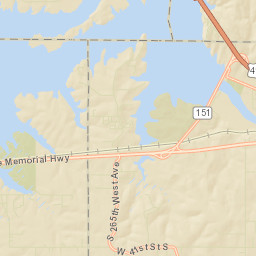 79-127 S 257th W Ave Sand Springs Street Map