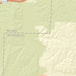 Savoy Arkansas Street Map