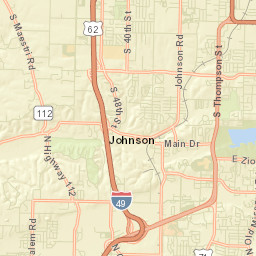 10245-10369 East Steele Road Springdale AR Street Map