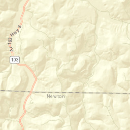 Delmar Arkansas Street Map