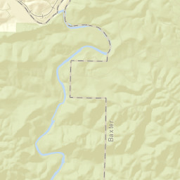 Old Buffalo Arkansas Street Map