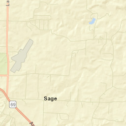 Zion Arkansas Street Map