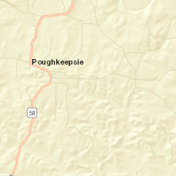 Poughkeepsie Arkansas Street Map