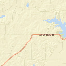 Denton Arkansas Street Map