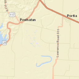 2863 US-63 Black Rock Arkansas Street Map