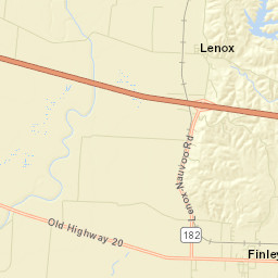 Mengelwood Tennessee Street Map